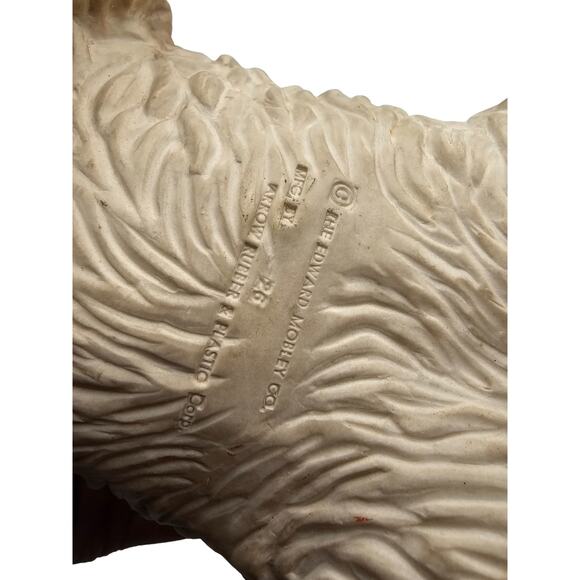 Vintage THB Edward Mobley Co Large Closing Eyes Formerley Squeaky Dog Toy - Picture 5 of 5